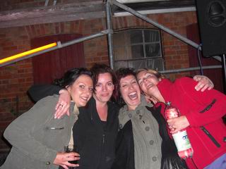 Nadine, Moni, Manu und Annett