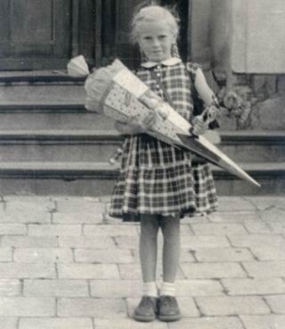 Waltraud Sikora zur Einschulung