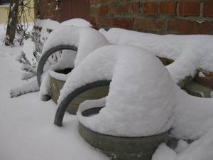 alles eingeschneitt