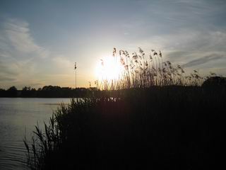an der Badestelle am Gramelower See