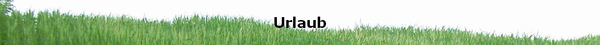 Urlaub