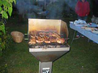 da sind die dicken Rindersteaks
