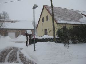 die Schneeberge wachsen