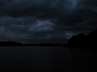 ein dickes Gewitter ist im anmarsch