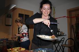 essen fassen