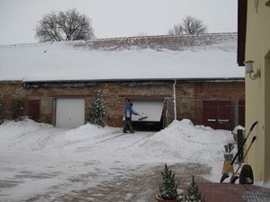 hier ist noch nicht viel Schnee gefallen